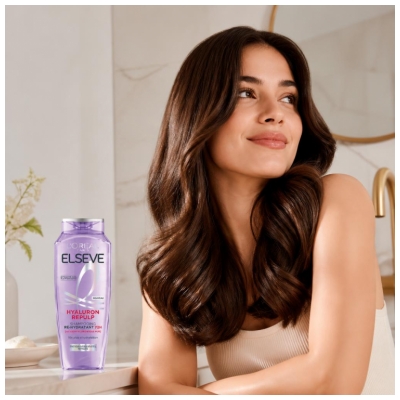 L'Oréal Paris Elseve Hyaluron Repulp 72H Drėkinamasis šampūnas 250 ml