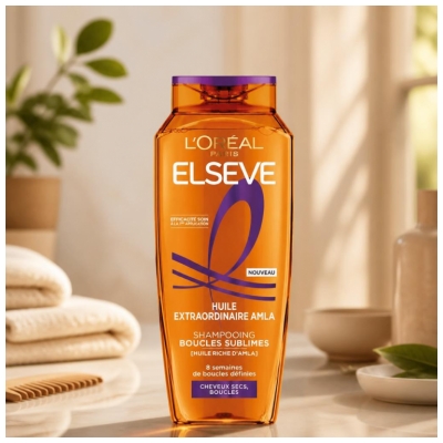 Elseve Huile Extraordinaire Amla Champú Rizos Sublimes 250 ml