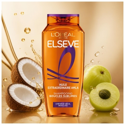 Elseve Huile Extraordinaire Amla Champú Rizos Sublimes 250 ml