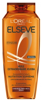 Elseve Huile Extraordinaire Champú Jojoba Nutrición Suprema 250 ml