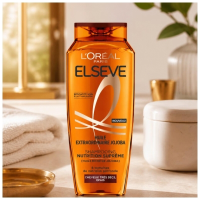 L'Oréal Paris Elseve Huile Extraordinaire Jojoba Shampoo Supreme Nutrition 250 ml