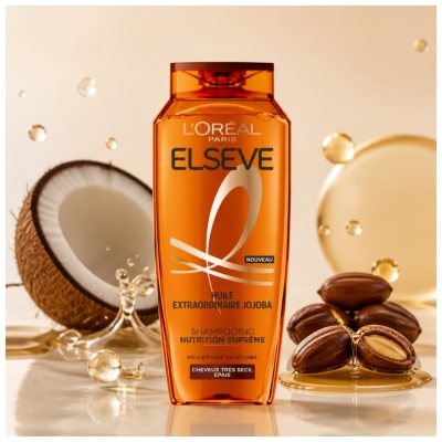 L'Oréal Paris Elseve Huile Extraordinaire Jojoba Shampoo Supreme Nutrition 250 ml