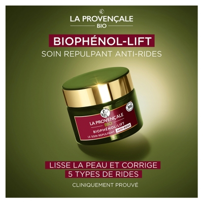 La Provençale Bio Biophénol-Lift Le Soin Repulpant Anti-Rides Bio 50 ml