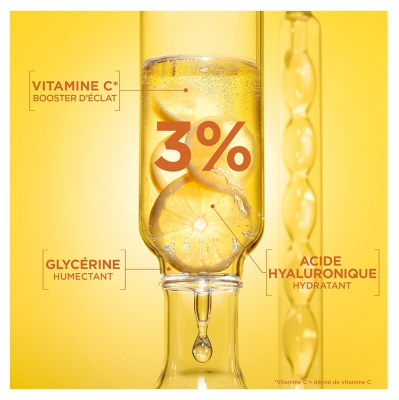 Garnier SkinActive Vitamine C Masque Tissu Yeux Booster d'Éclat 5 g