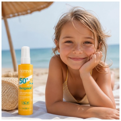 Noreva Bergasol Neviditelný sprej pro děti SPF50+ 200 ml