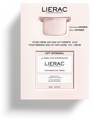 Lierac Ascensore Integrale Crema Rassodante Giorno 50 ml + Ricarica Gratuita di Crema Rassodante Giorno 50 ml