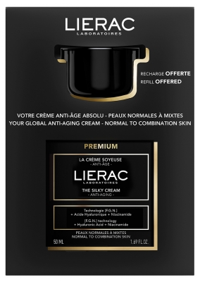 Lierac Premium Crema Setosa 50 ml + Ricarica Gratuita di Crema Setosa 50 ml
