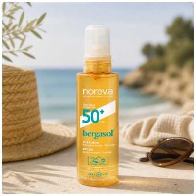 Noreva Bergasol Trockenöl SPF50+ 150 ml