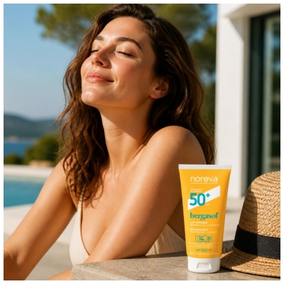 Noreva Bergasol Invisible Milk SPF50+ 150 ml