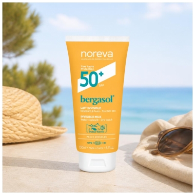 Noreva Bergasol Lait Invisible SPF50+ 150 ml