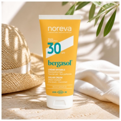 Noreva Bergasol Osynlig Kräm SPF30 50 ml