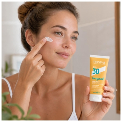 Noreva Bergasol Osynlig Kräm SPF30 50 ml