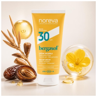 Noreva Bergasol Osynlig Kräm SPF30 50 ml