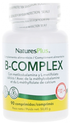 Natures Plus Complejo B 90 Comprimidos