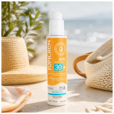 Topicrem Sun Protect Nawilżający Spray Przeciwsłoneczny SPF30 150 ml