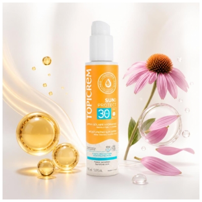 Topicrem Sun Protect Nawilżający Spray Przeciwsłoneczny SPF30 150 ml