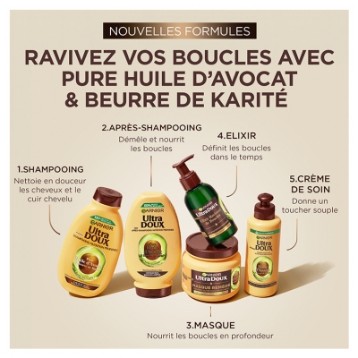 Garnier Ultra Doux Elixir Raviveur de Boucles 120 ml