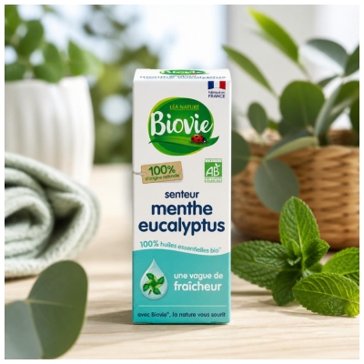 Biovie Eukalyptusminttu Eteerinen Öljy Bio 10 ml