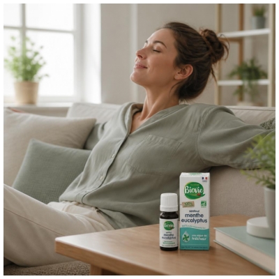 Biovie Eukalyptusminttu Eteerinen Öljy Bio 10 ml