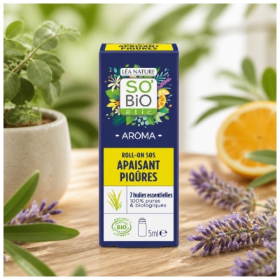 Léa Nature SO BIO étic Aroma SOS Soothing Bite Roll-On Organic 5 ml