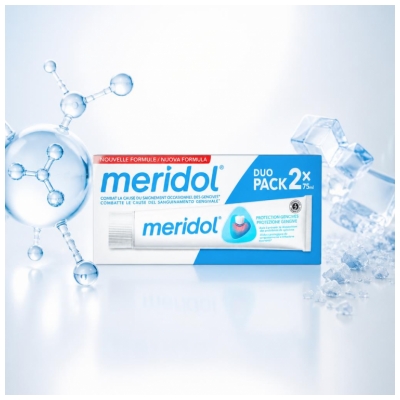 Meridol Pasta do Zębów Zestaw 2 x 75 ml