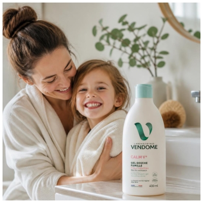 Sprchový gel Laboratoires Vendôme Calm V+ Family 400 ml