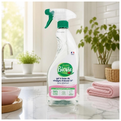 Biovie Entkalkungsgel auf Alkoholbasis 14° Spray 750 ml