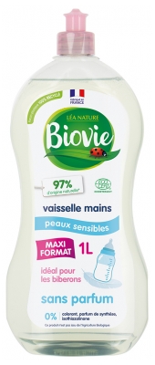 Biovie Lavavajillas y Manos Pieles Sensibles 1 L