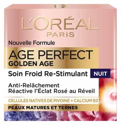 L'Oréal Paris Age Perfect Golden Age Soin Froid Re-Stimulant Nuit 50 ml