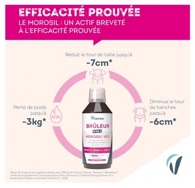 Vitavea Morosil 400 Brûleur 4en1 500 ml