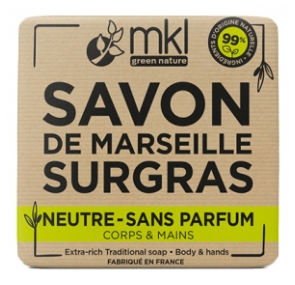 MKL Green Nature Savon de Marseille Surgras Neutre 100 g