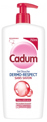 Gel de duș Cadum Dermo-Respect Fără Săpun 750 ml
