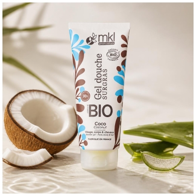MKL Green Nature Økologisk Fedtdannende Kokos Brusegel 200 ml