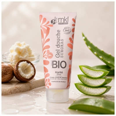 MKL Green Nature Gel Douche Surgras Karité Bio 200 ml