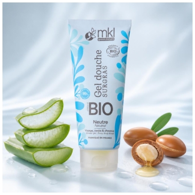 MKL Green Nature Gel de Banho Superengordurante Neutro Biológico 200 ml