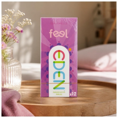 Eden Gen Feel 12 Pärlade Kondomer