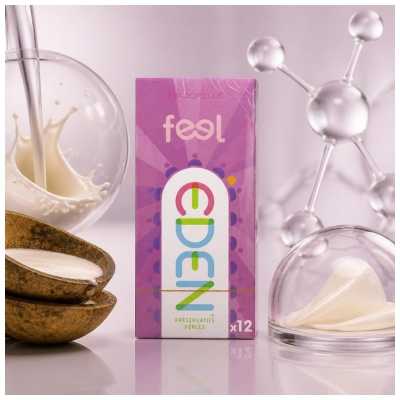 Eden Gen Feel 12 Pärlade Kondomer