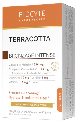 Biocyte Terracotta Intensive Bräune 60 Kapseln