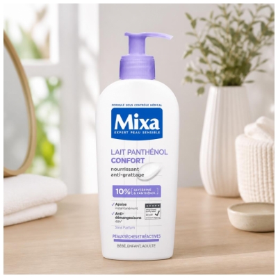 Mixa Leite Panthénol Confort 250 ml