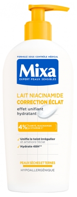 Mixa Niacinamid Lotion Glanskorrigering 250 ml