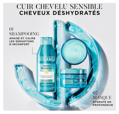 Dessange Dermo Ressource Shampoing Sans Sulfates Hydra-Apaisant 250 ml
