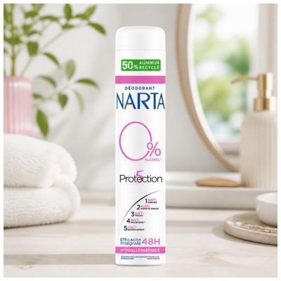 Narta Protection 5 Hypoallergen Deodorant 48H Spray 200 ml