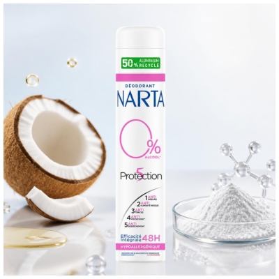 Narta Protection 5 Hypoallergen Deodorant 48H Spray 200 ml