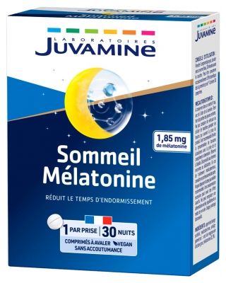 Juvamine Sommeil Mélatonine 30 Comprimés