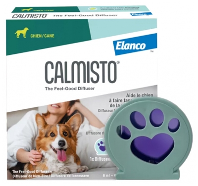 Calmisto Stressinlievitys Koira 1 Diffuusori + 1 Täyttöpakkaus 75 ml