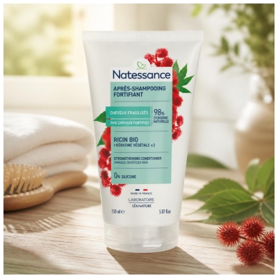 Natessance Après-Shampoing Conditionneur Ricin 150 ml