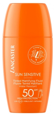 Lancaster Fluido Matificante con Color Sun Sensitive Luminous Tan SPF50 30 ml