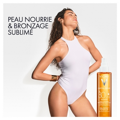 Vichy Capital Soleil Huile Invisible Protection Cellulaire SPF30 200 ml