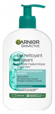 Garnier SkinActive pomirjajoč čistilni gel z hialuronsko kislino 250 ml