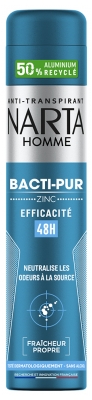 Narta Homem Bacti-Pur Antitranspirante 48H Spray 200 ml